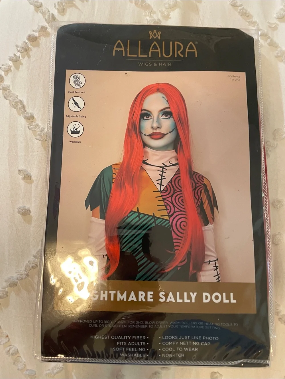 Nightmare Sally Doll Wig nwt